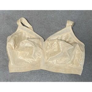 Playtex Minimizer Bra Size 44 H Padded Straps Beige New Without Tags